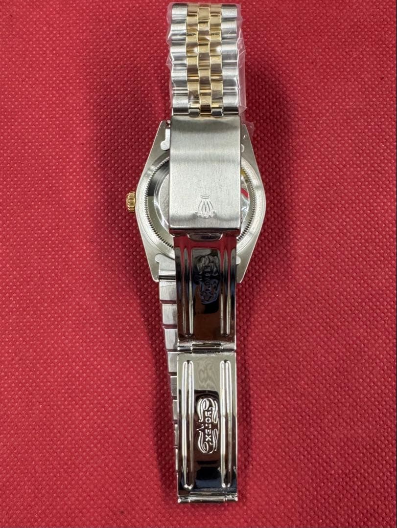 ROLEX デイトジャストコンビ10pダイヤ　メンズ36mm