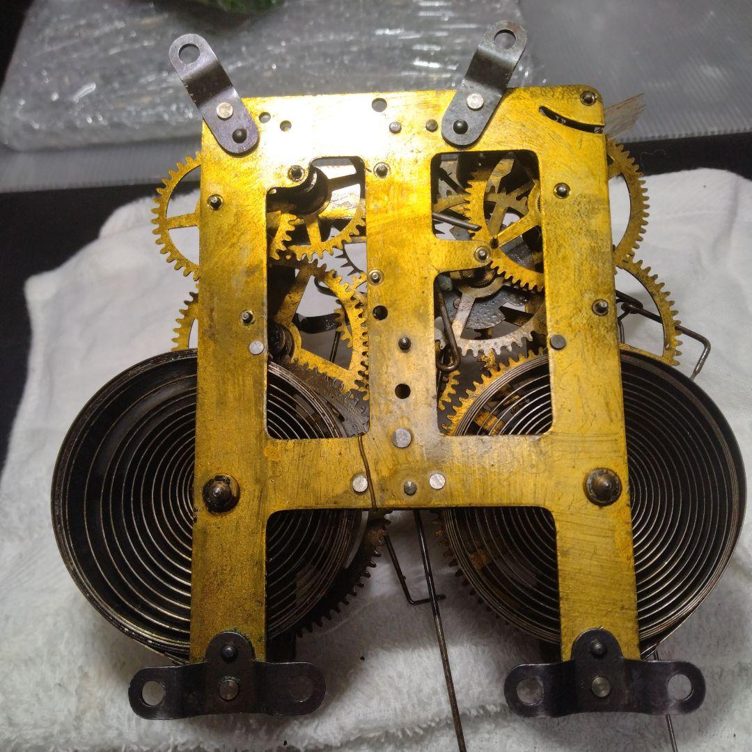 超美品動作品！分解簡易整備済！精工舎 八角振り子時計 良品ヴィンテージ掛時計