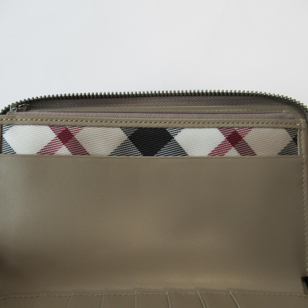 ブラックレーベルクレストブリッジ新品 ラウンドジップウォレット/長財布