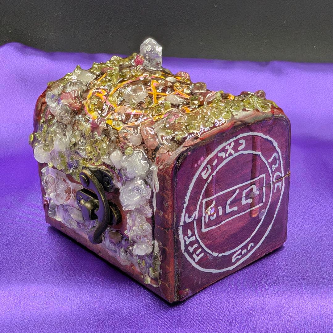 ※1点物『財宝をもたらす不思議な印章とペンタグラムの量子オルゴンBOX』