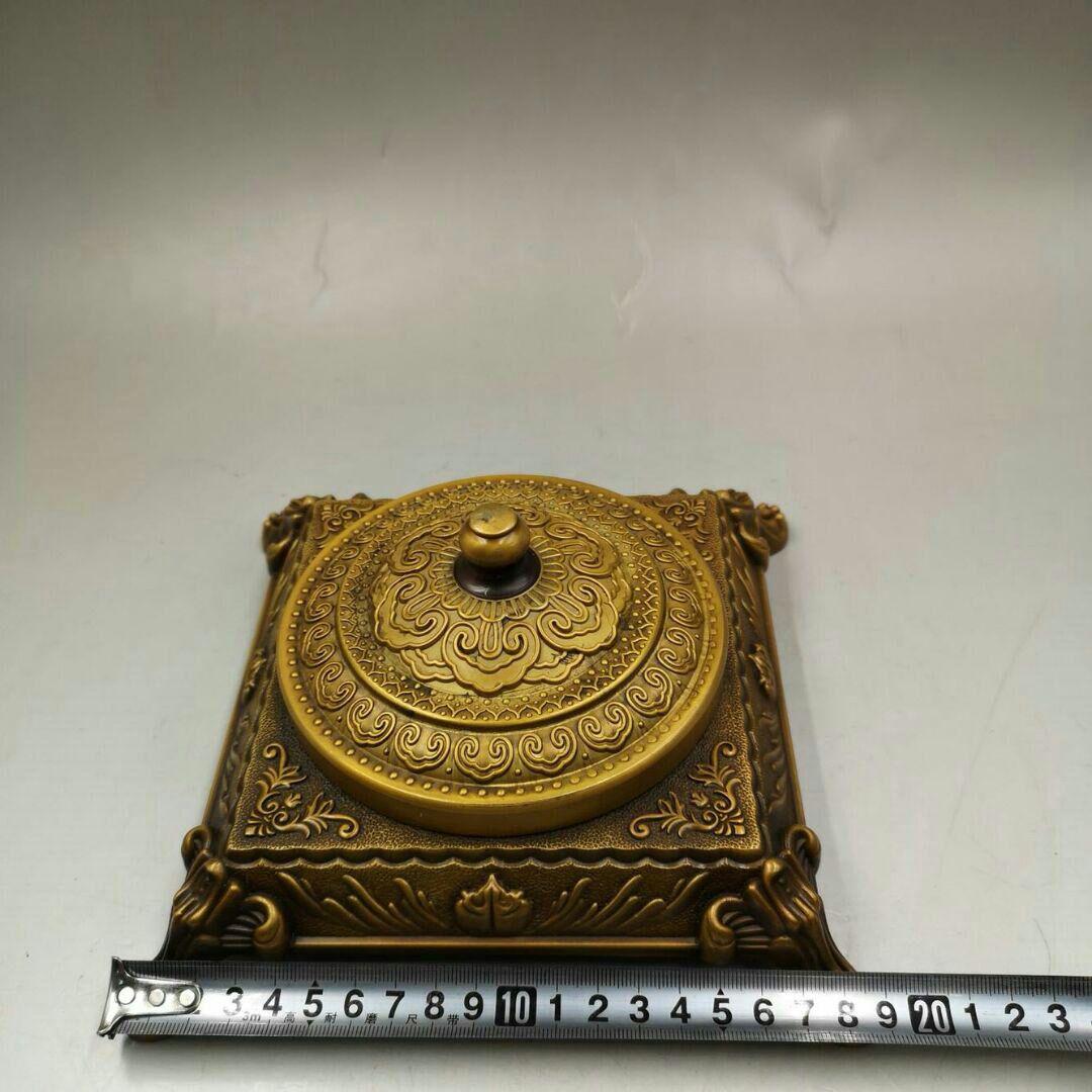 手作りする  純銅  灰皿  工芸品  置物2