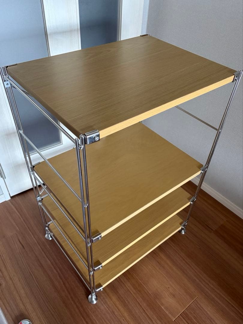 ユニットシェルフ 幅５８×奥行４１×高さ８３ｃｍ 無印良品 オーク