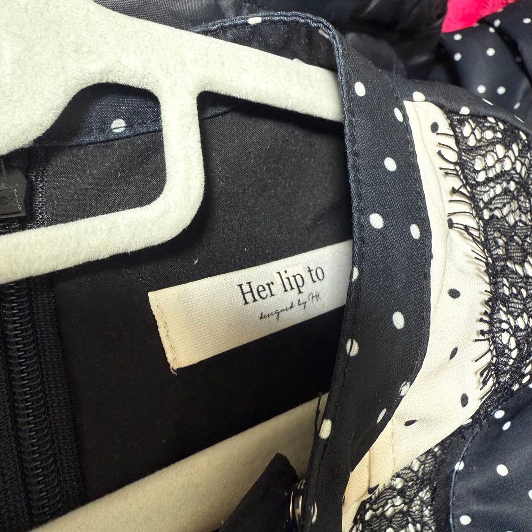 ワンピース orangerie dot long dress