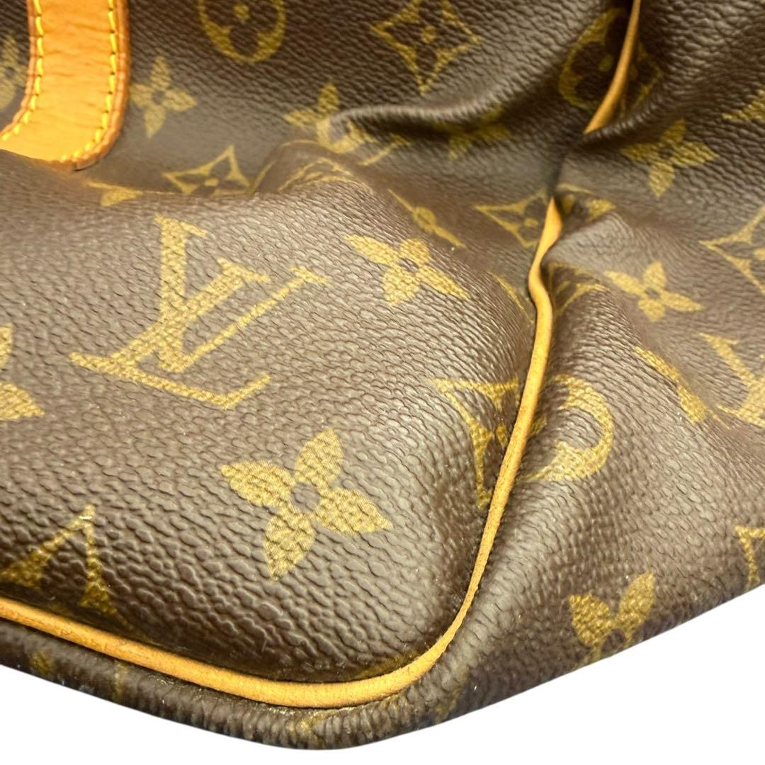 [鑑定済] ルイヴィトン モノグラム キーポルバンドリエール55 M41414