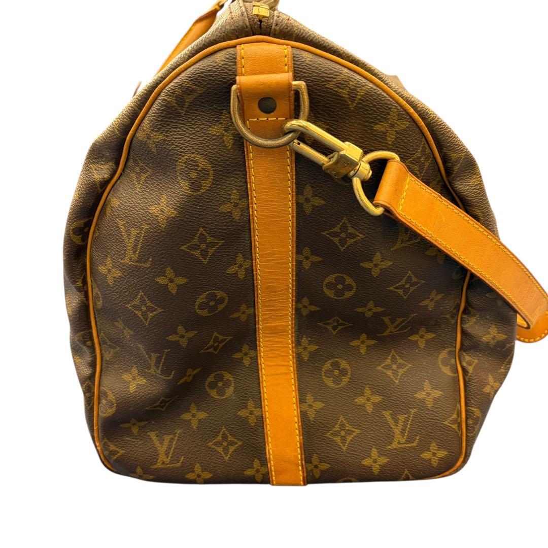 [鑑定済] ルイヴィトン モノグラム キーポルバンドリエール55 M41414