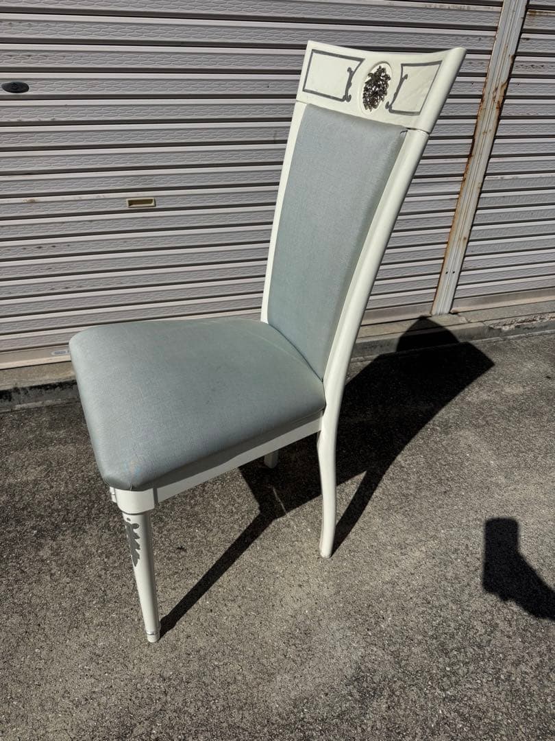 チェア ダイニングチェア メデューサ 白家具 ユーロカーサ
