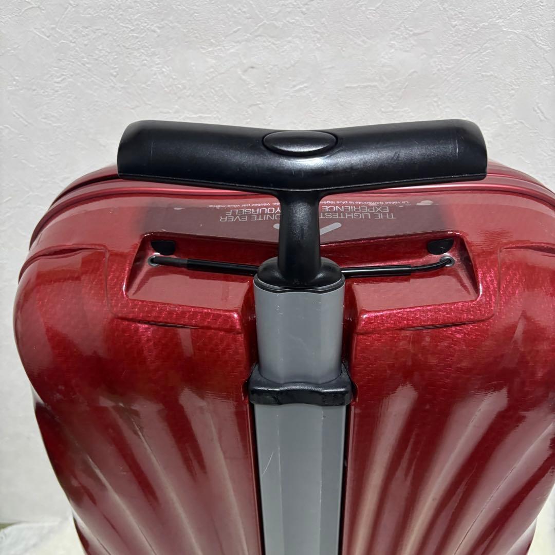 【超軽量】サムソナイト コスモライト キャリー ハードケース　バンド付き