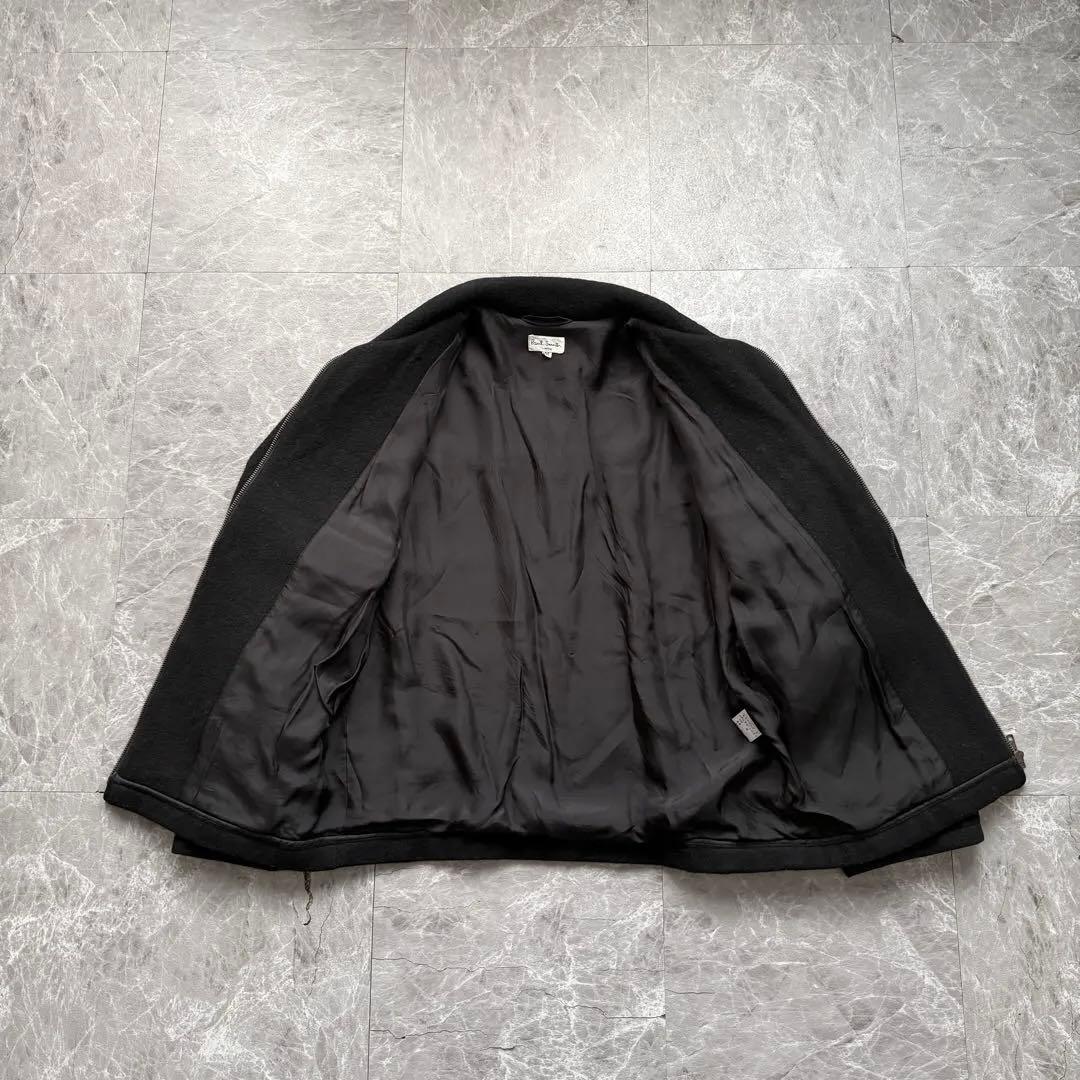 Paul Smith 短丈　ドリズラージャケット　ウール素材　ブラック