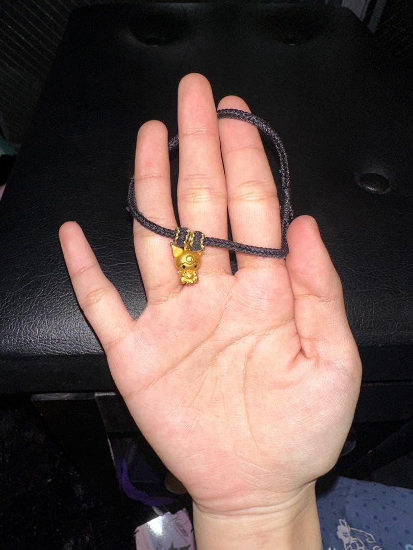 サンリオ クロミ 純金ブレスレット