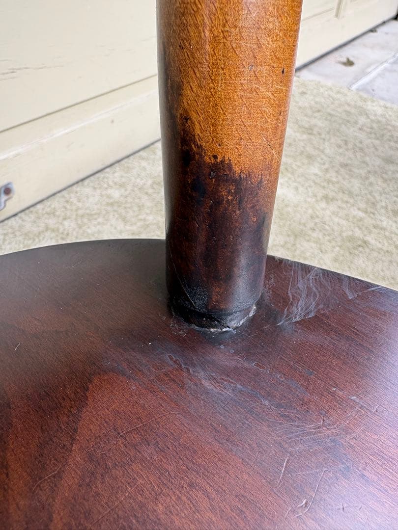 ①飛騨産業 キツツキ ダイニングチェア 2脚セット アームチェア