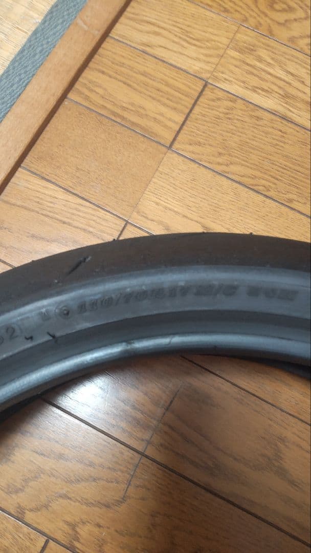DUNLOP α13SP 110/70R 17 140/70R17（リア新品）