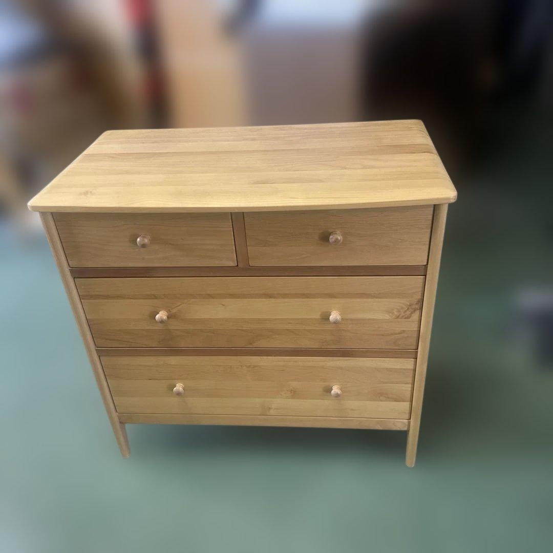 天然木製　チェスト　美品