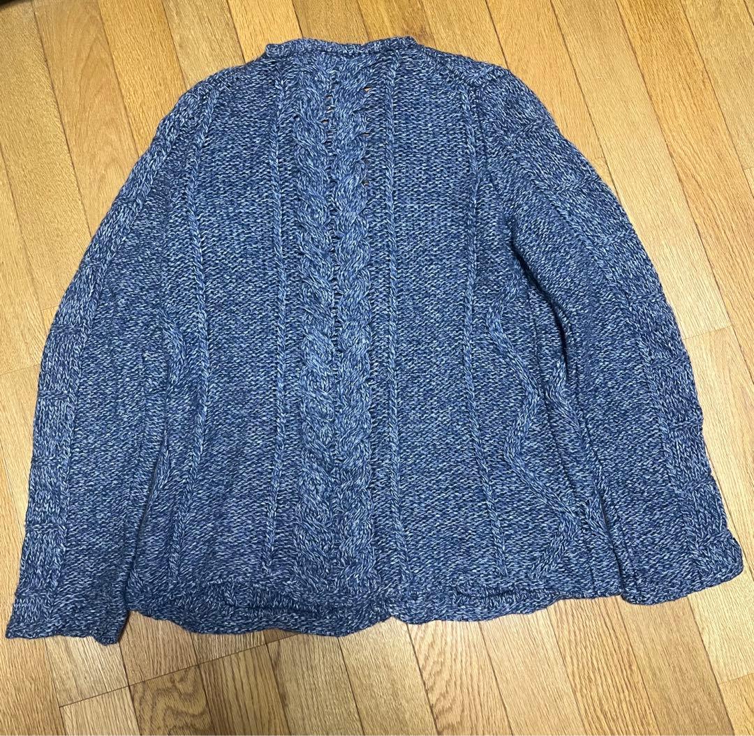 ソロイスト the soloist フィッシャーマンカーディガン