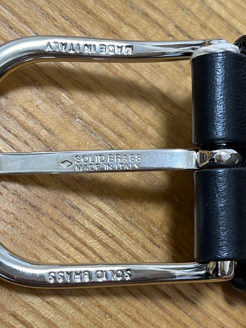 【新品未使用・タグ付き】Anderson's メッシュベルト ブラック 80