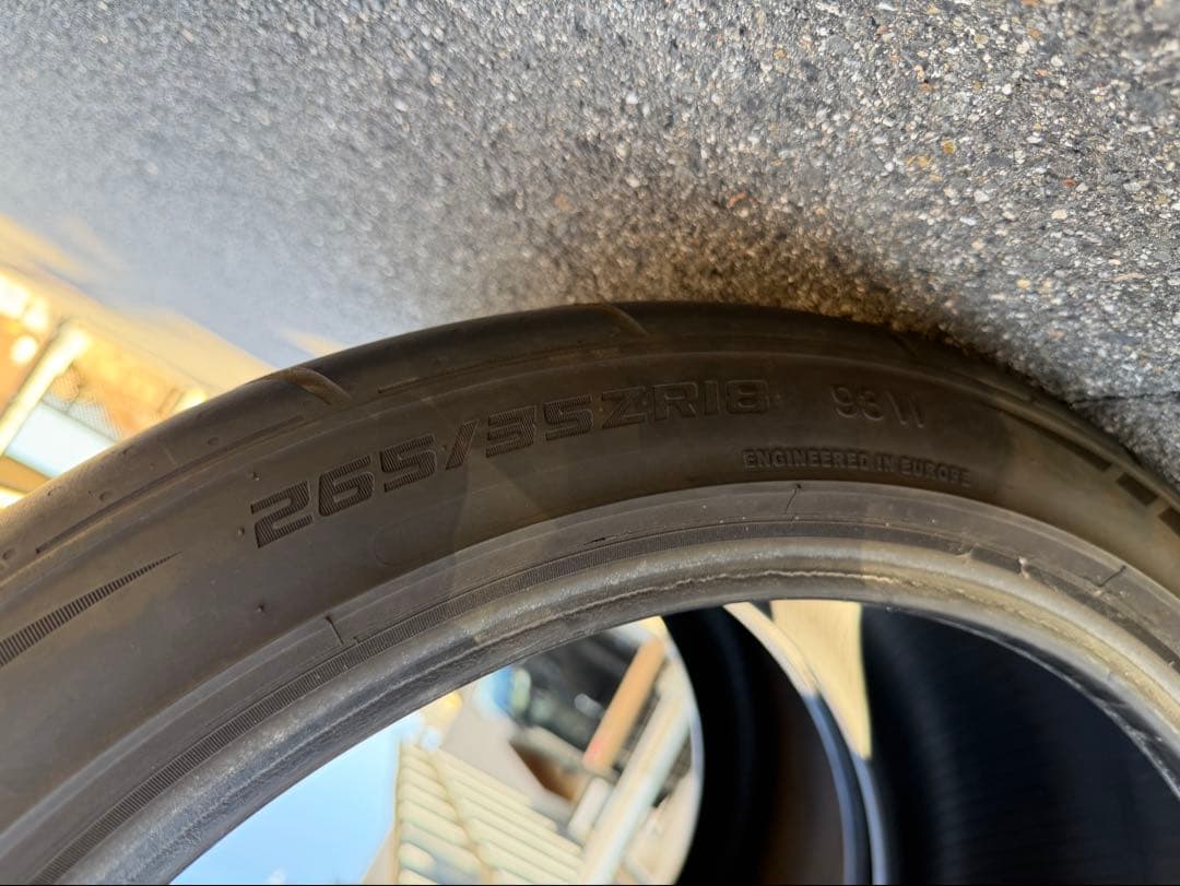 J SHIBATIRE シバタイヤ 265 35 18 TW240 2本