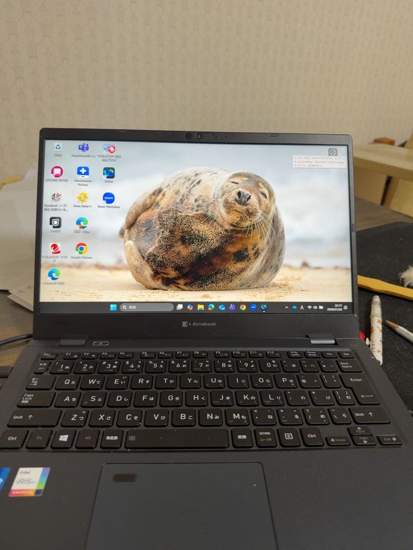 dynabook ノートPC i7-1165G7 8GB 477GB