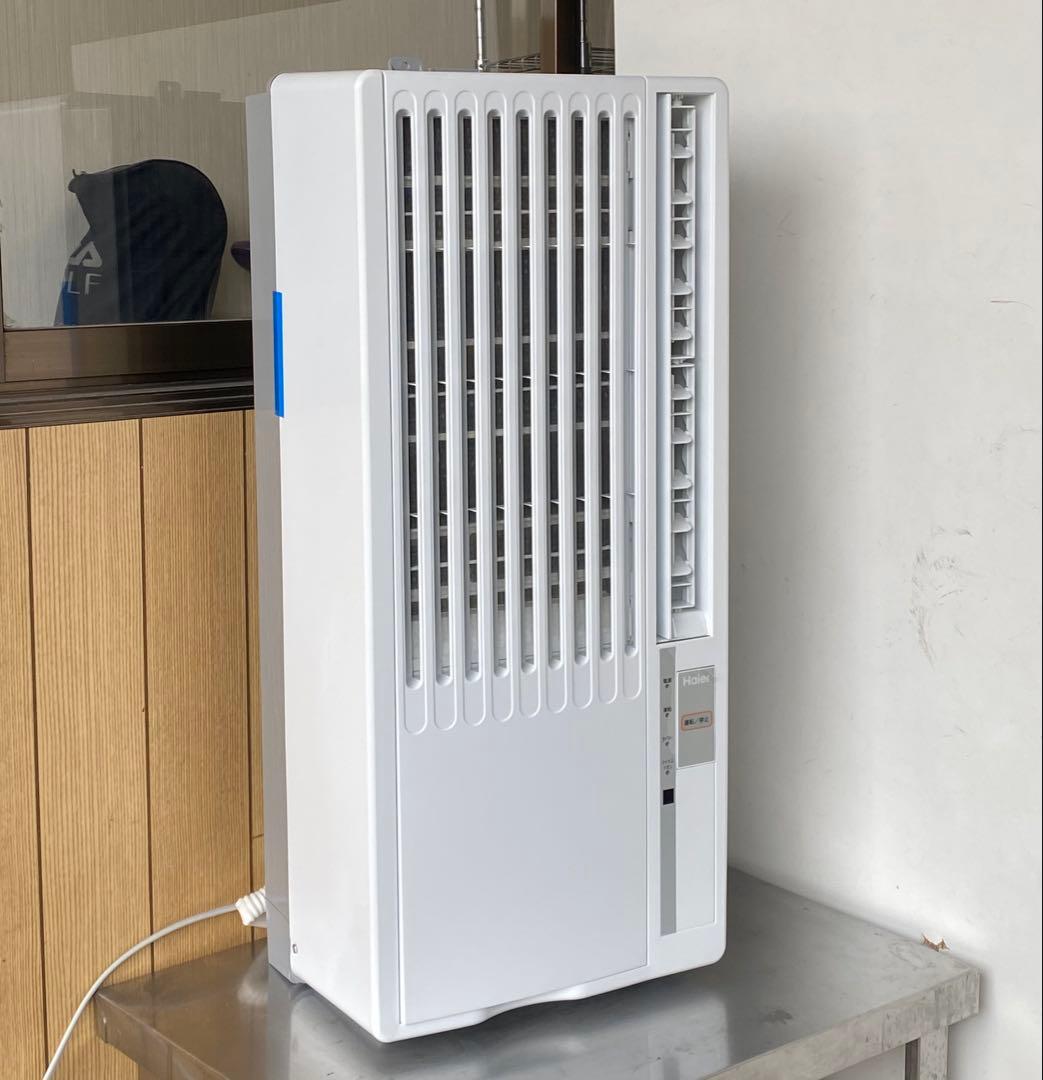★Haier ハイアール 窓用エアコン 2021年製 JA-16V ～8畳対応