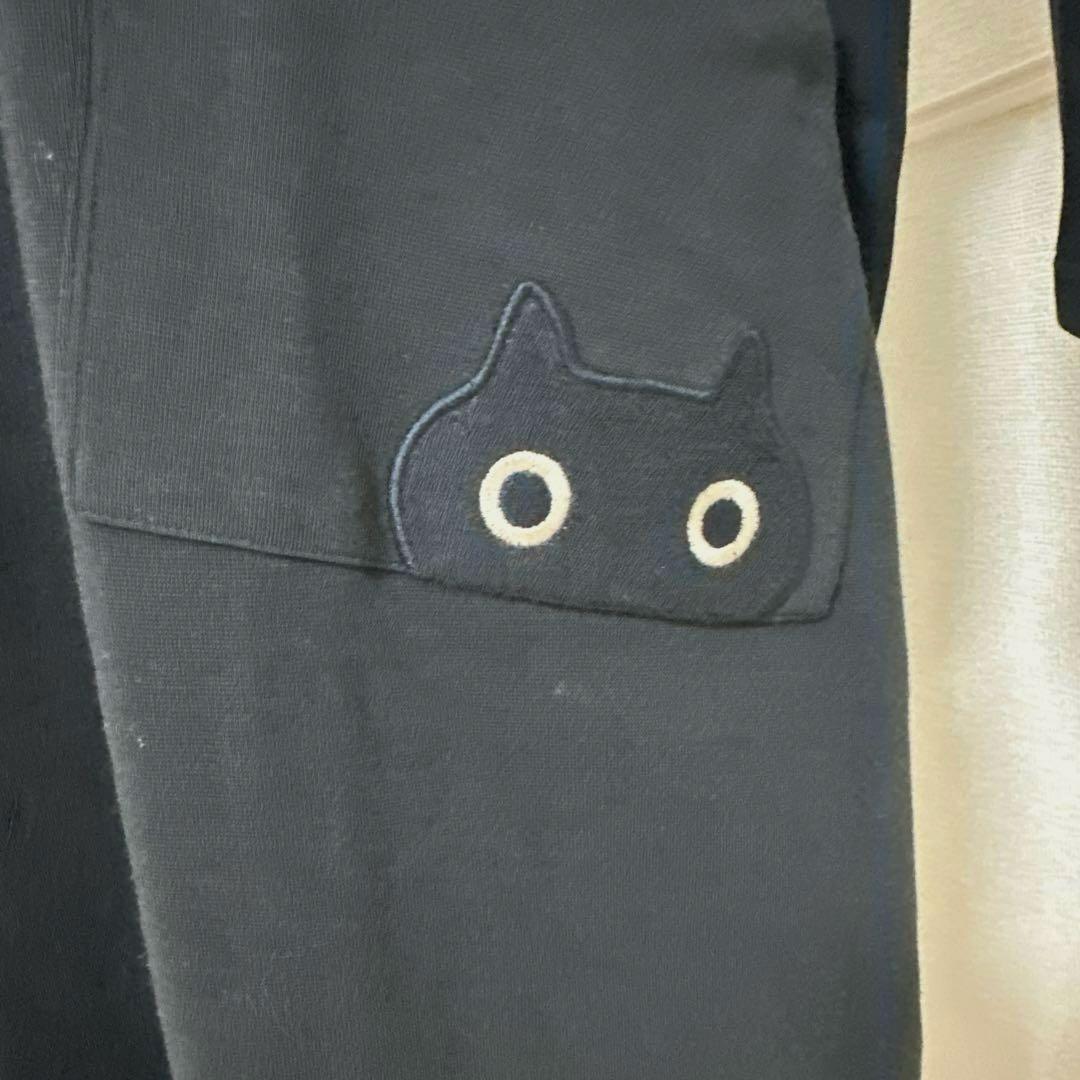 新品未使用タグ付　ワコールマタノアツコ　スタンドカラーメメちゃんワンピースL 黒