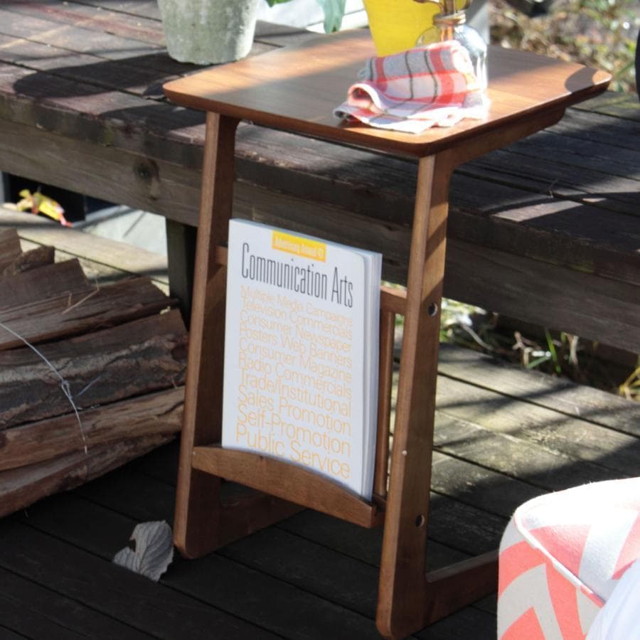 東谷 トムテ ソファサイドテーブル TAC-239WAL 1483