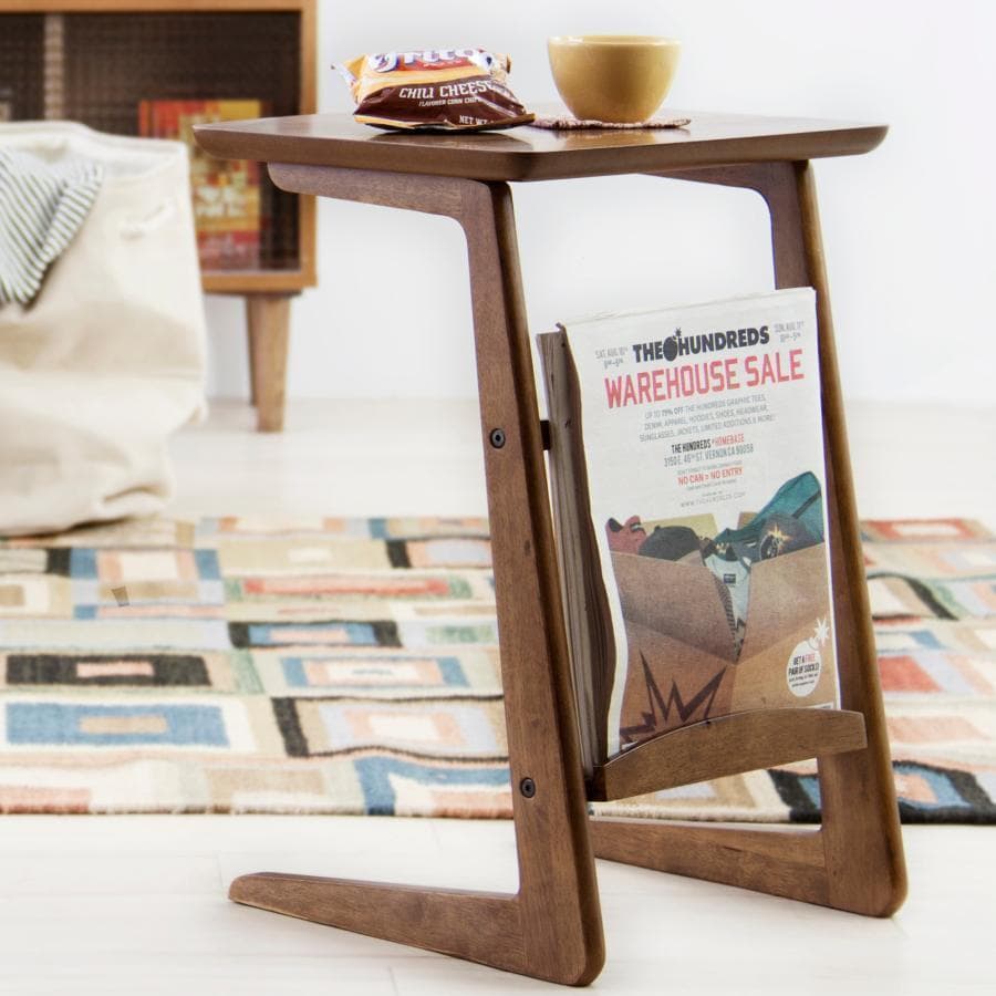 東谷 トムテ ソファサイドテーブル TAC-239WAL 1483