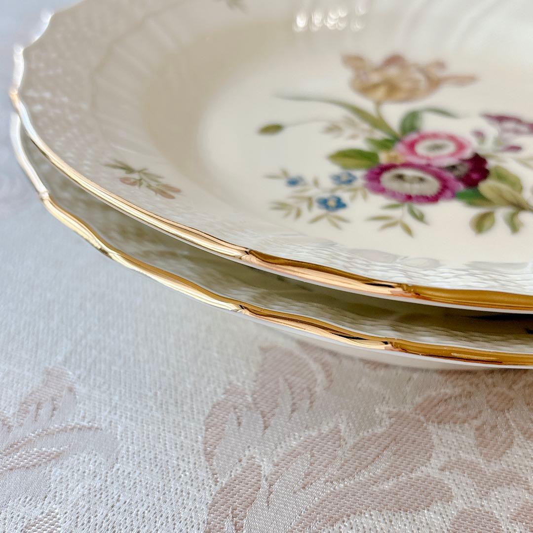 未使用❤️ヴィンテージ❤️ロイヤルコペンハーゲン❤️フリセンボー❤️皿　20センチ　ペア