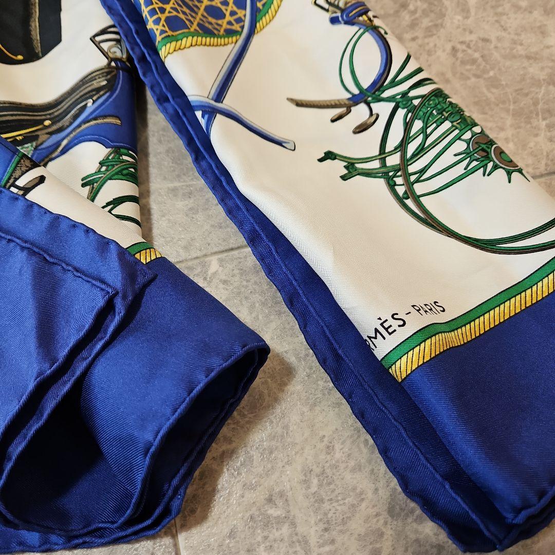 HERMÈS カレ90 馬車デザイン スカーフ 90cm