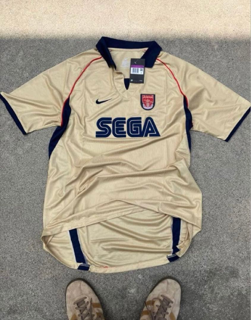 【超希少】NIKExアーセナル 2001-02 アウェイユニフォーム ナイキ