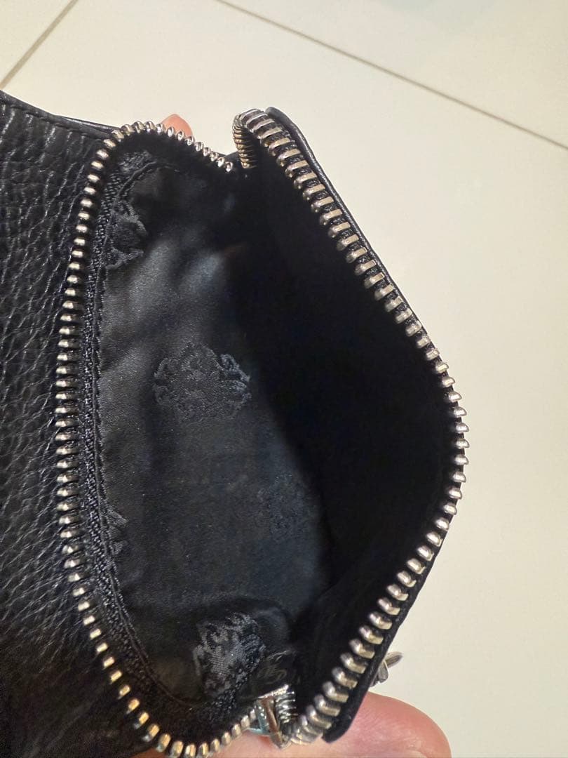 NYXさん専用クロムハーツ ジョーイウォレット ブラック ヘビーレザー