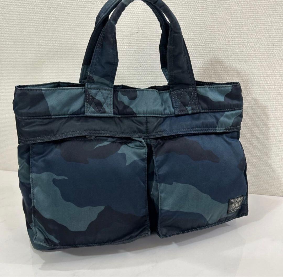 PORTER 迷彩柄 トートバッグ 30th 吉田カバン TANKER