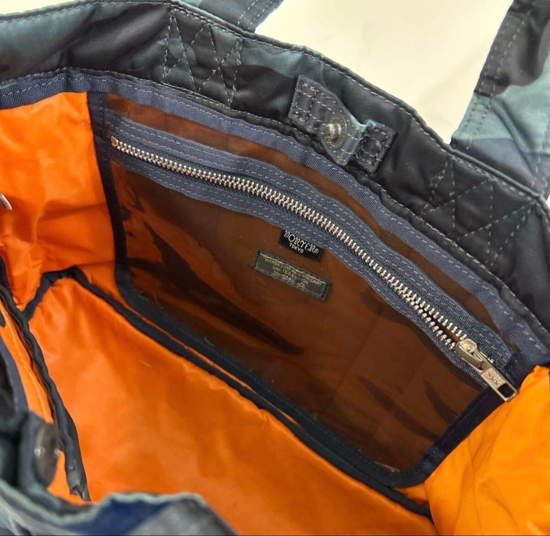 PORTER 迷彩柄 トートバッグ 30th 吉田カバン TANKER