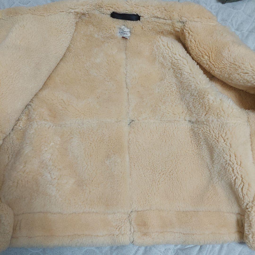 ムートン　フライトジャケットB3【ORCHARD MOTORCYCLE B3 】