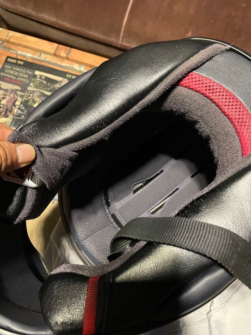 SHOEI ショウエイZ-8 黒赤ライン　L59cm (中古)