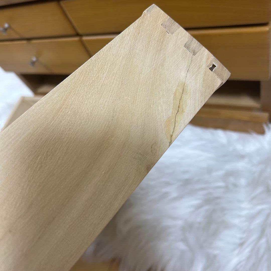 木製 無垢 6杯 小箪笥 小引出し キャビネット ミニタンス 小物入れ 書類入れ