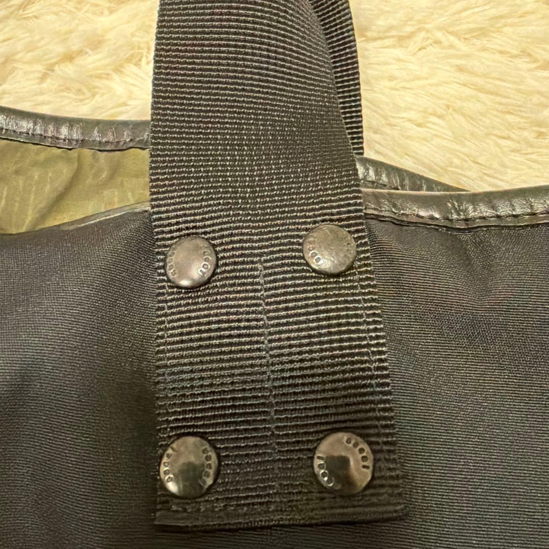 正規品　sacai 24-0698sブラックナイロン トートバッグ