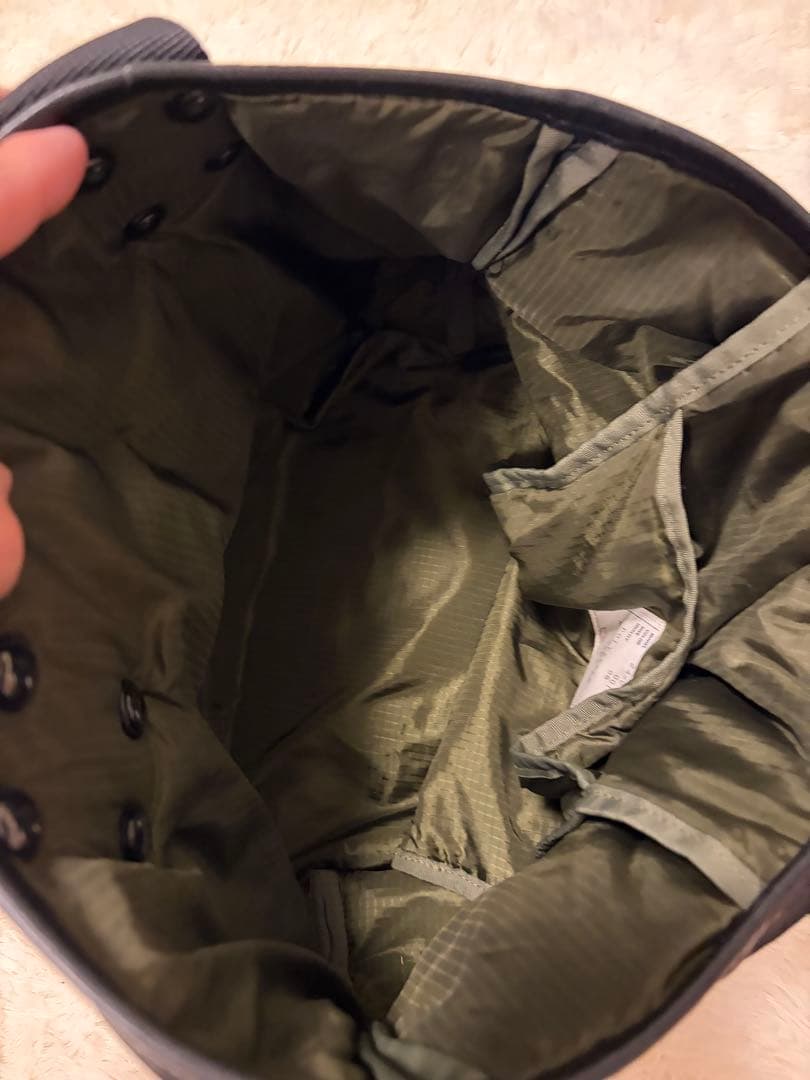 正規品　sacai 24-0698sブラックナイロン トートバッグ