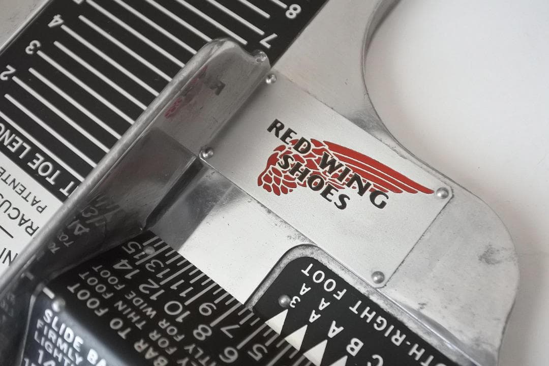 ビンテージ レッドウィング ブランノックデバイス フット スケール 測定器