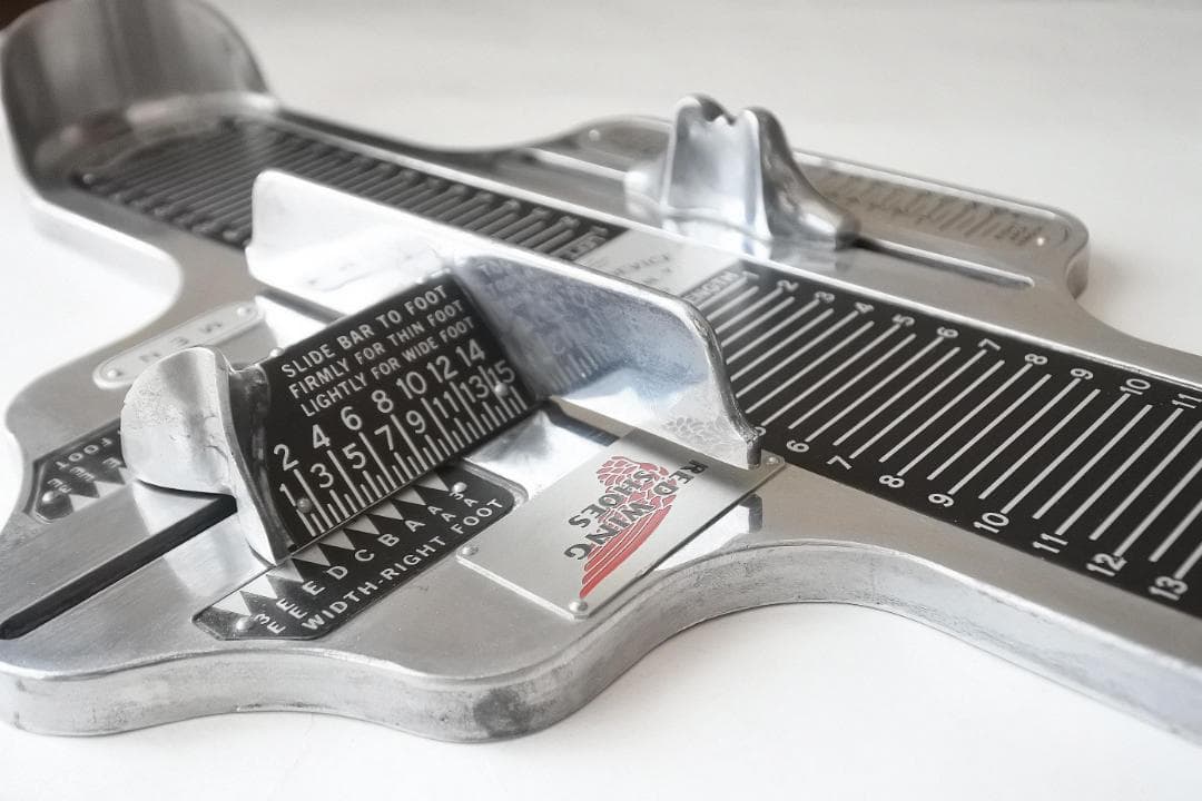 ビンテージ レッドウィング ブランノックデバイス フット スケール 測定器