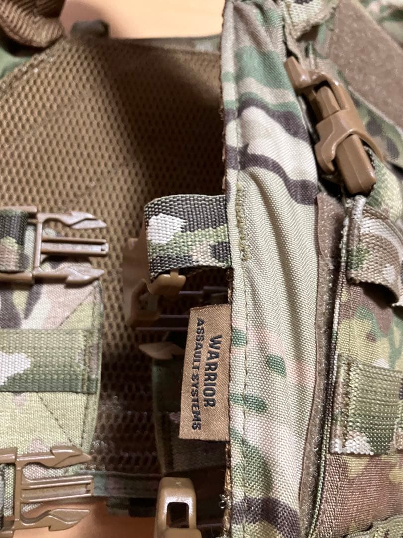 プレートキャリア RPC マルチカム ウォーリアアサルトシステムズ