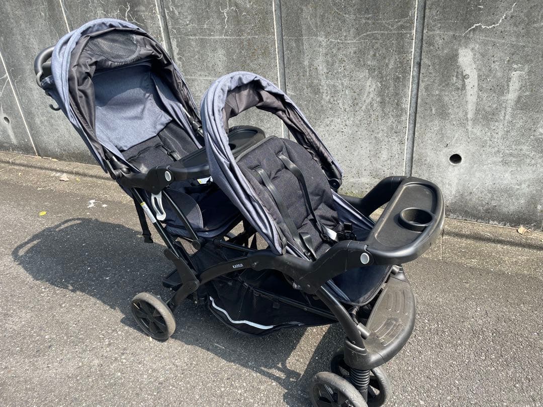 カトージ　2人乗りベビーカー