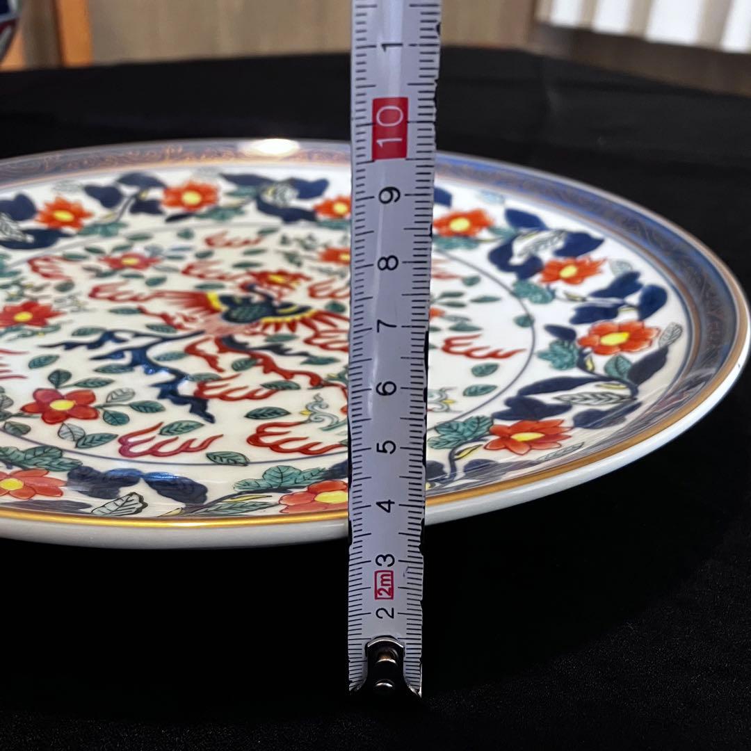 有田焼 オールドイマリ 古伊万里 金襴手 弥左衛門窯 手描き 大皿 大鉢