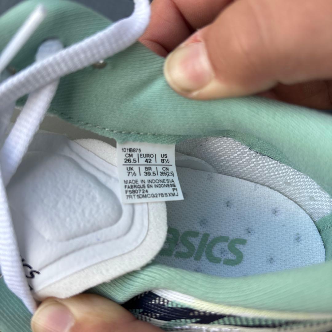 ASICS MAGIC SPEED ホワイト/グリーン