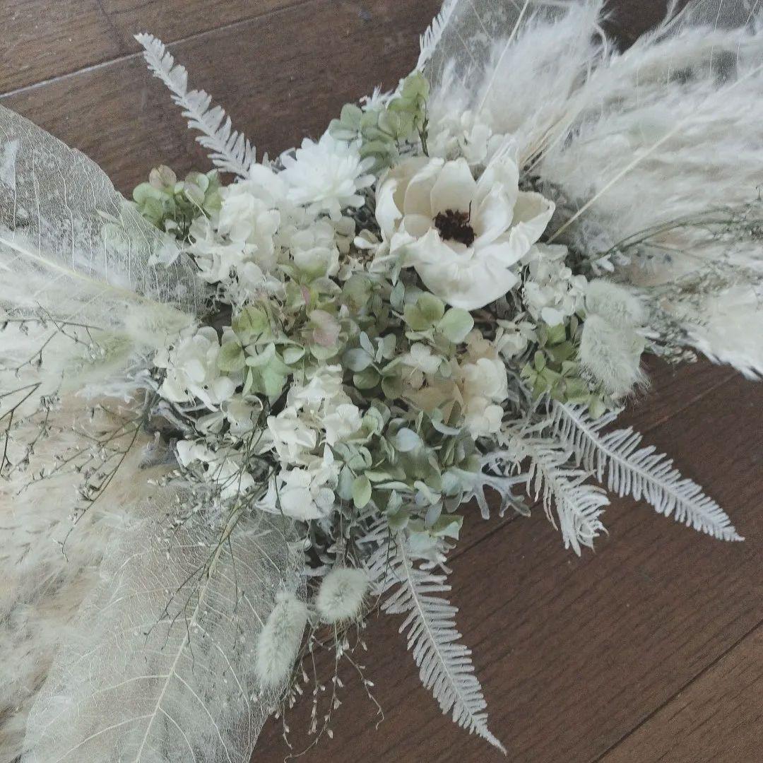 akeページ 　フライングリース　横長スワッグ