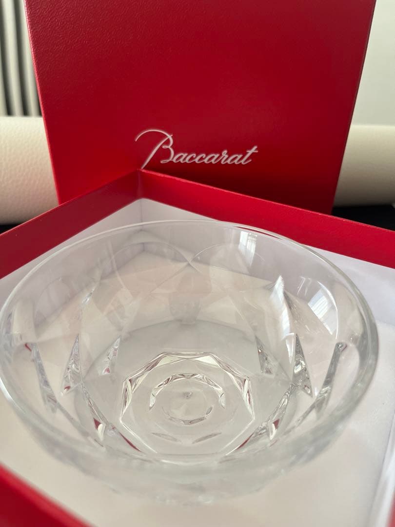 【新品未使用】Baccarat クリスタルカットボウル