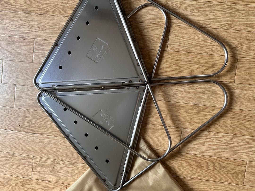  peak 折りたたみ焚き火台　Lサイズ【値引き不可】