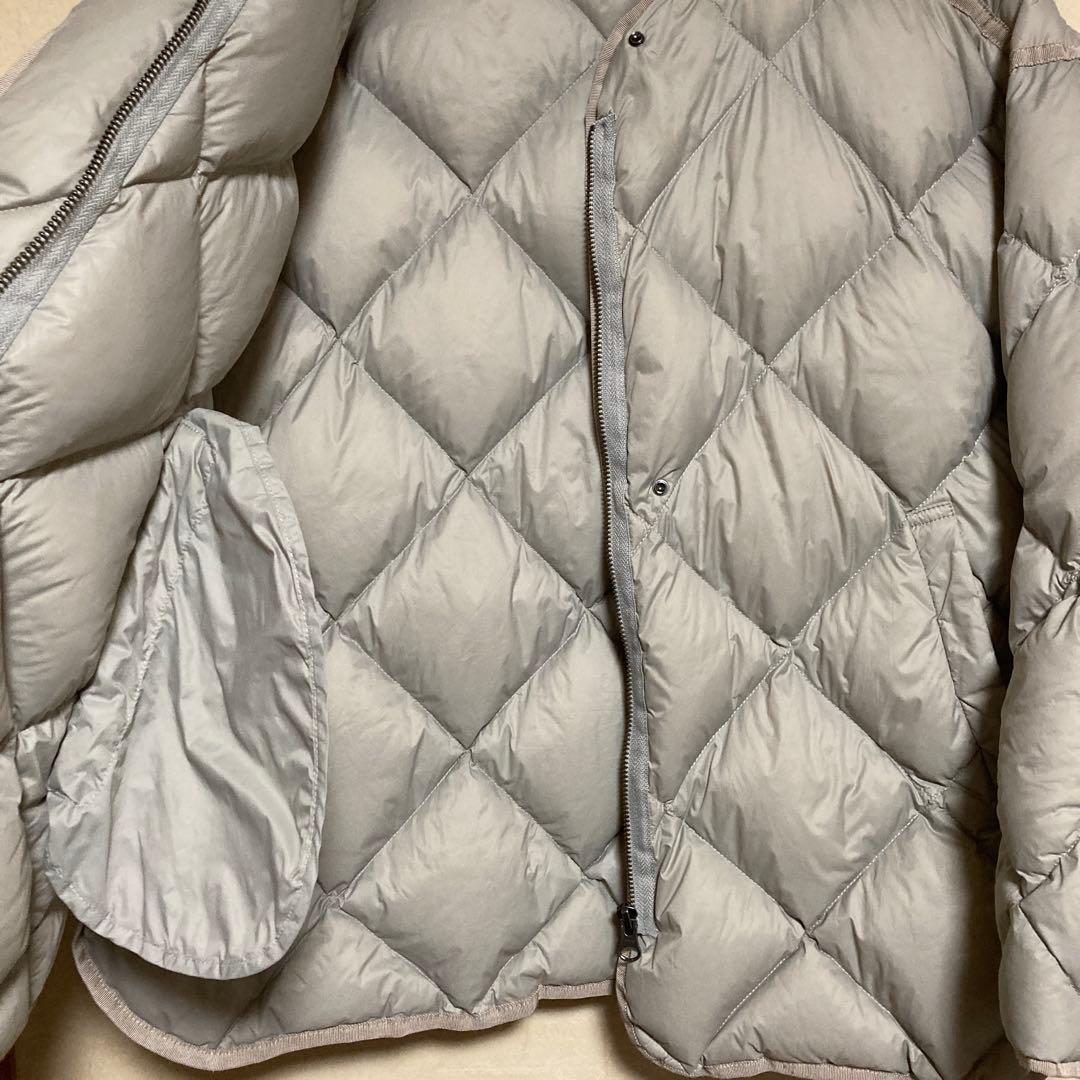 URBAN RESEARCH DOORS キルティングダウンジャケットグレージュ