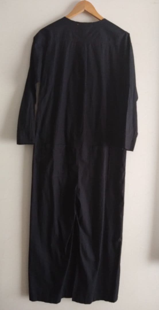 UNIVERSAL TISSU 長袖オールインワン ブラック タグ付き
