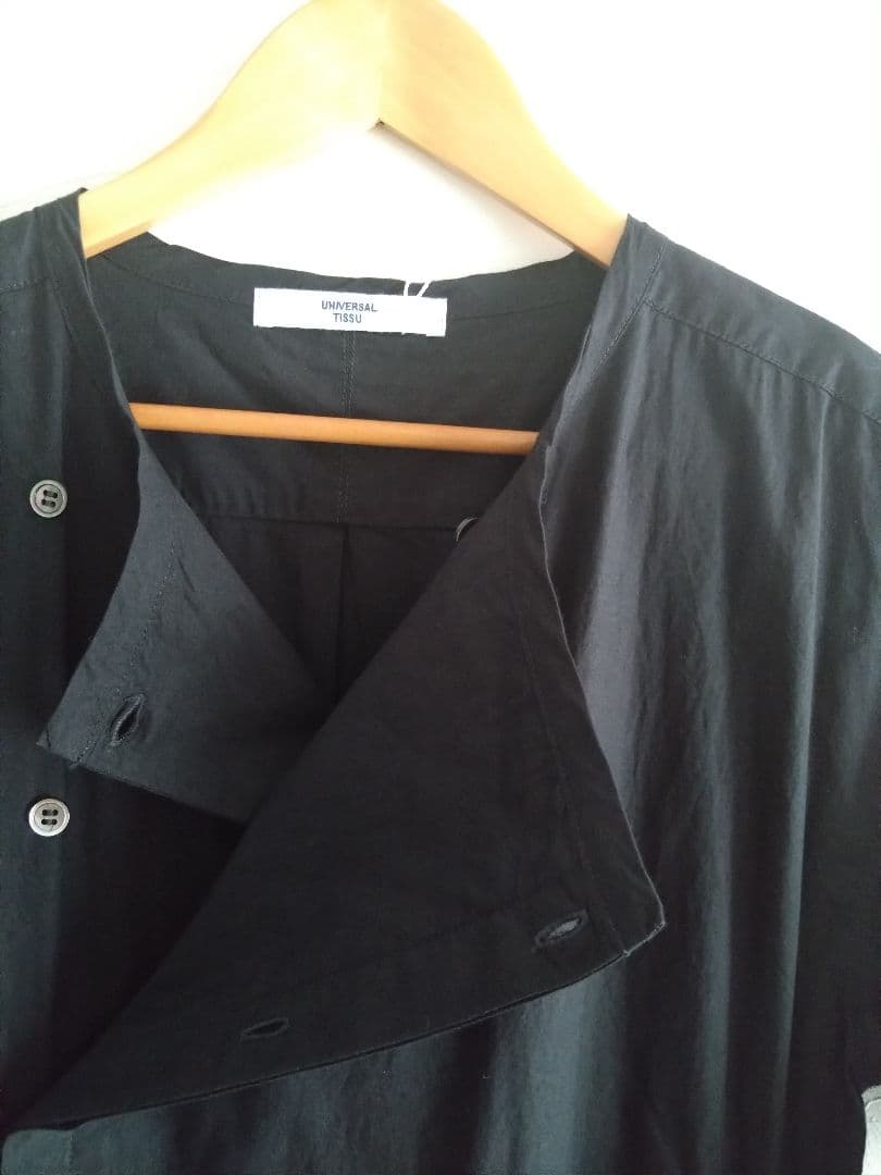 UNIVERSAL TISSU 長袖オールインワン ブラック タグ付き