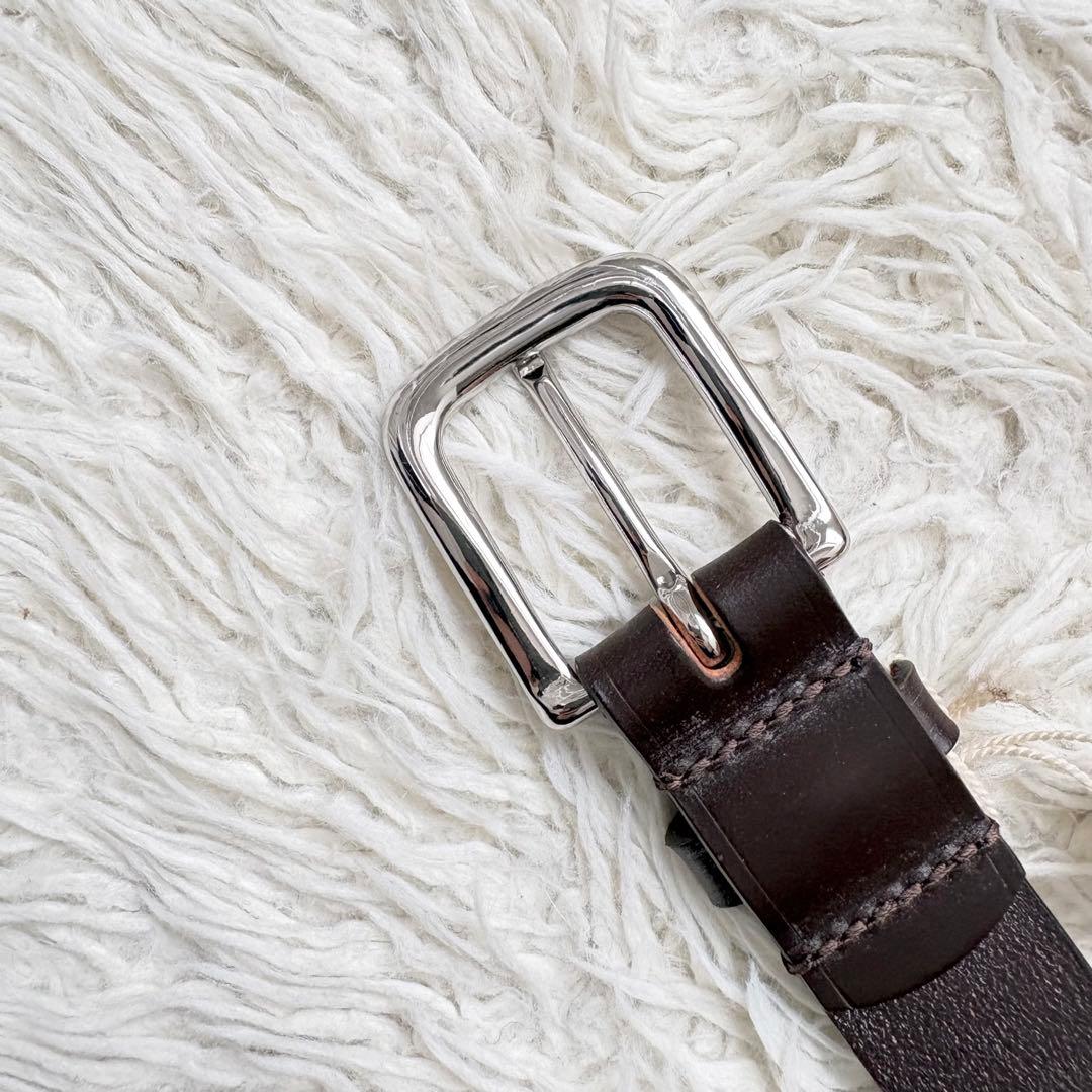 未使用タグ付き　Whitehouse Cox Bridel Leather 茶色