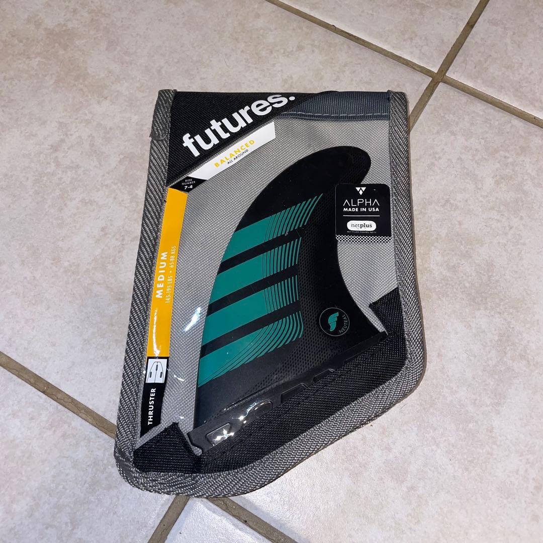 サーフィン・ボディボード FUTURES FIN ALPHA F6 Medium