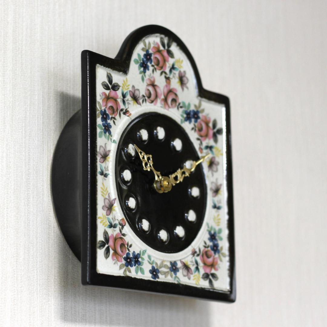 Gustavsberg　グスタフスベリ　陶器の時計 サンデル　北欧ヴィンテージ